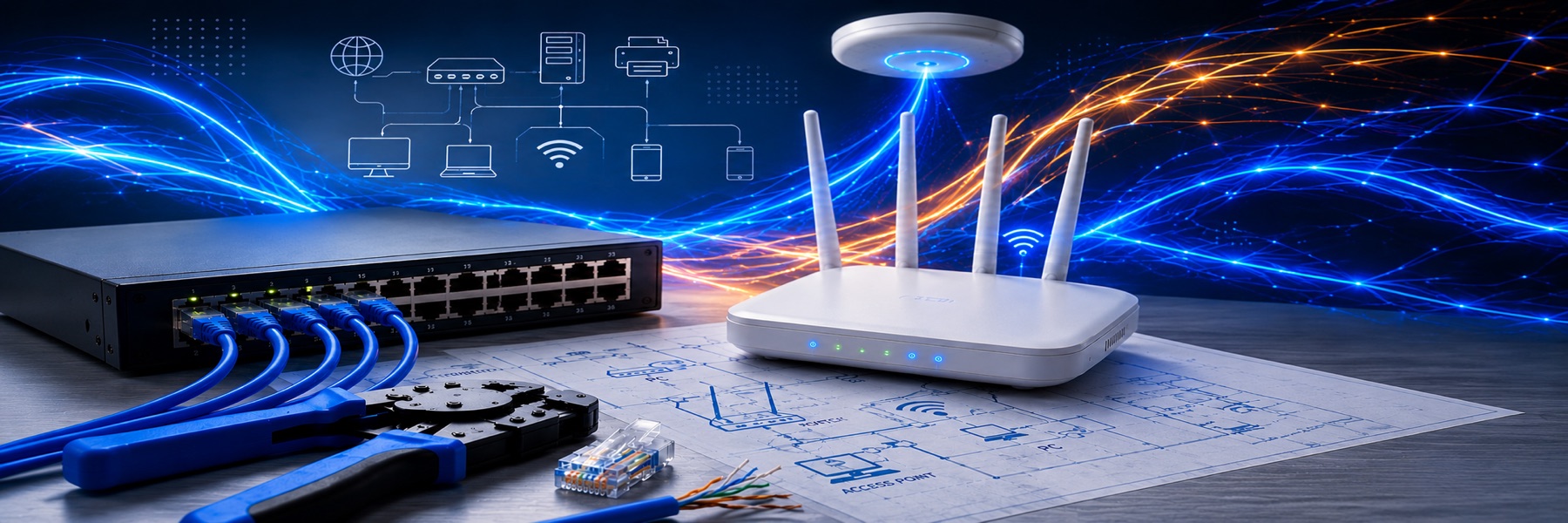 Curso de Redes LAN y Wi-Fi · Instalación y Configuración